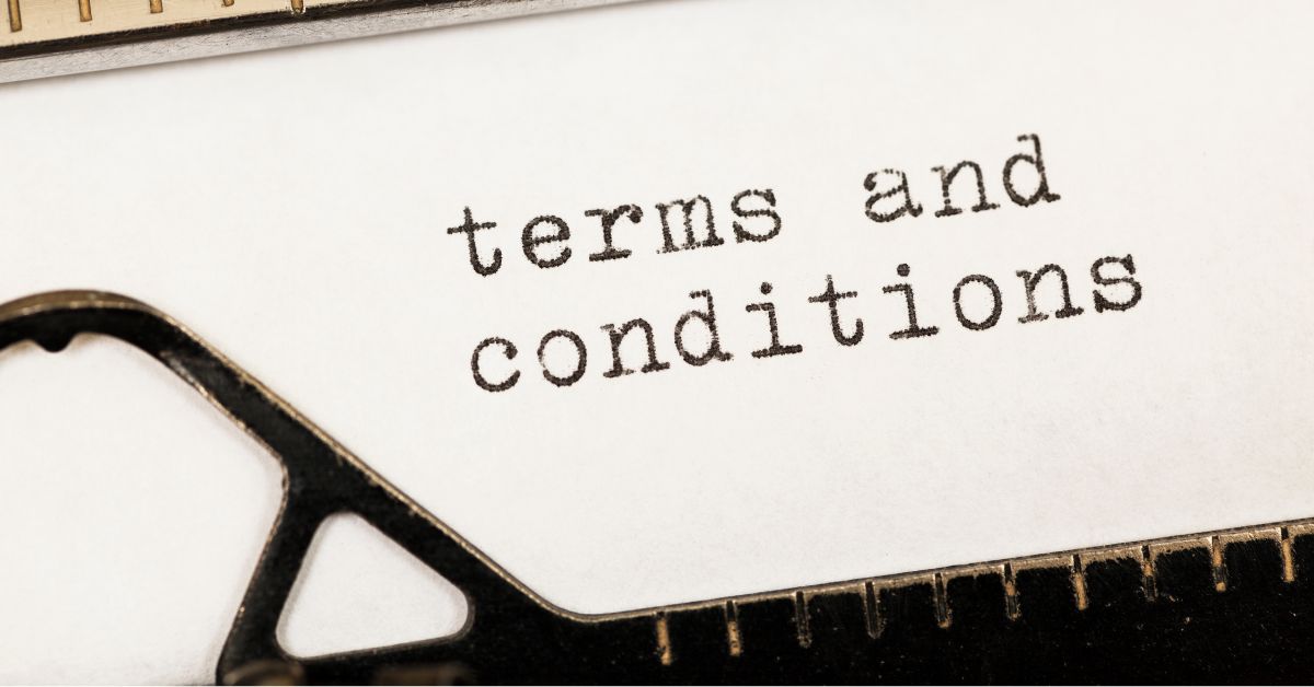 Terms and Conditions