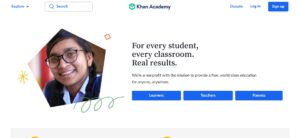 khan academy top online learning platform