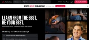 masterclass top online learning platform