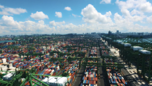 Tuas Mega Port in Singapore is one of the top mega projects at present