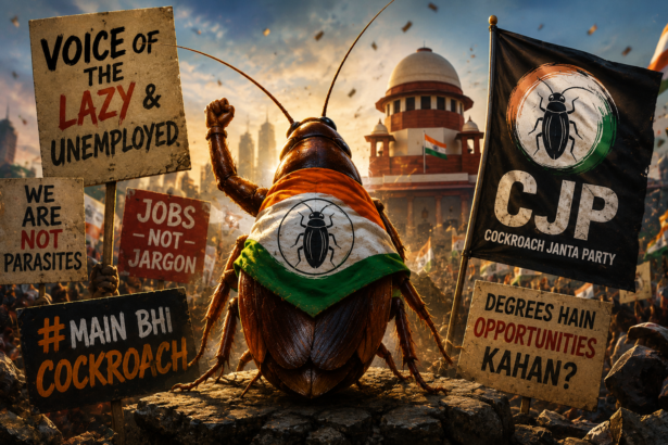 Cockroach Party Storms Indian Politics