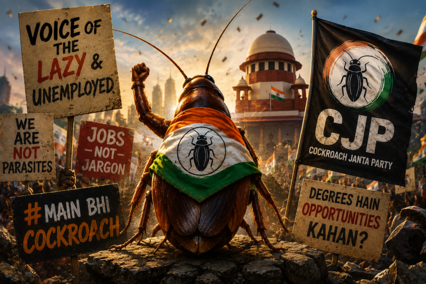 Cockroach Party Storms Indian Politics